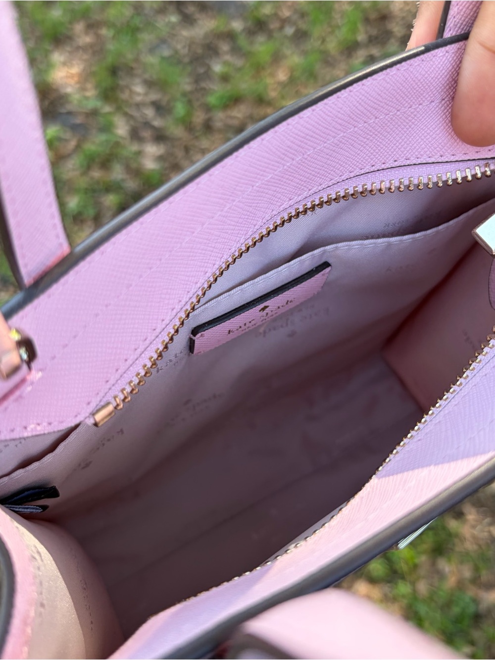 Kate Spade Kenzie Small Tote Crossbody in Quartz Pink - Picture 3 of 6